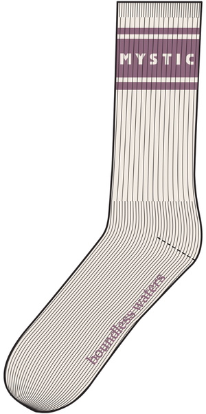 2026 Mystic Essential Socks 35108.26081 - Rosewood